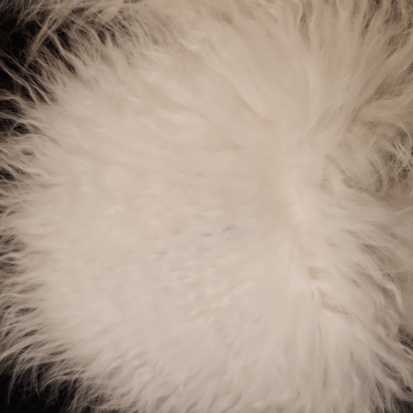 Ugg Fluff White Momma Mongolian Slipper Clog - Picture 4 of 4